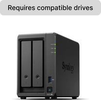 Synology Server DS725+ 2x0HDD 4GB DDR4 AMD R1600 1x1GbE 1x2,5Gbe 3Y