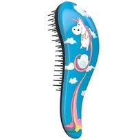 Dtangler Detangling The Mini Brush - kūdikių plaukų šepetys, Unicorn Blue