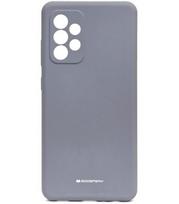 Levandos (pilka) dėklas Samsung Galaxy A52 / A52 5G / A52s 5G telefonui "Mercury Silicone Case"