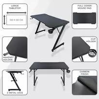 Subsonic Gaming Desk Assassins Creed