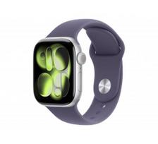 Apple Watch Series 11 GPS + Cellular 42mm Silver Aluminium Case with Purple Fog Sport Band - S/M | Apple