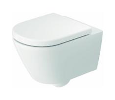 Duravit 49030900B2 - pakabinamas unitazas su sėdyne D-CODE keramika/blizgi balta