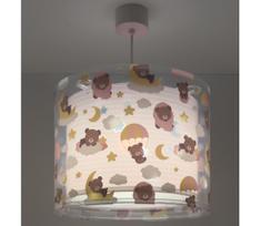 Dalber 41572S - Vaikiškas pakabinamas šviestuvas BABY TEDDY 1xE27/15W/230V rožinis
