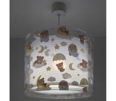Dalber 41572T - Vaikiškas pakabinamas šviestuvas BABY TEDDY 1xE27/15W/230V, mėlynas