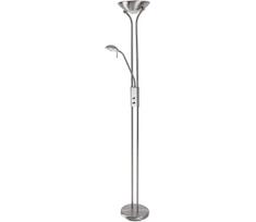 Brilagi - Dimeriuojama pastatoma lempa SCARLETT 1xR7s/230W/230V+1xG9/40W matinis chromas