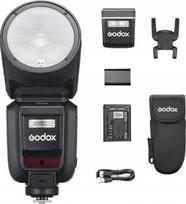 Lampa błyskowa GODOX V100C: Lampa reporterska TTL o mocy 100 Ws dla Canon | V100-C | 6952344239827