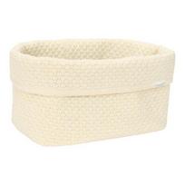 Little Dutch megztas krepšelis, didelis Pure Soft White