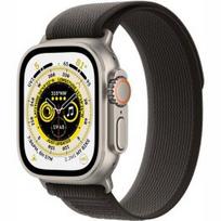 APPLE Watch Ultra GPS + Cellular, 49mm Titanium Case with Black/Gray Trail Loop - S/M sportinis laikrodis MQFW3EL/A
