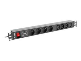 LANBERG PDU-04E04I-0200-IEC-BK|PDU-04E04I-0200-IEC-BK