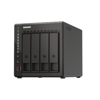 QNAP | 4-Bay desktop NAS | TS-453E-8G | Up to 4 HDD/SSD Hot-Swap | Intel Celeron | J6412 Quad-Core | Processor frequency 2.6 GHz | 8GB|TS-453E-8G