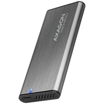 AXAGON External USB-C 3.2 Gen 2 metal box for M.2 NVMe & SATA SSD disks | EEM2-SG2|EEM2-SG2