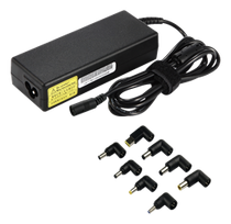 Universalus adapteris nešiojamiesiems kompiuteriams, 90W, 15-20V / 6A (maks.), juodas / SMP-107|SMP-107