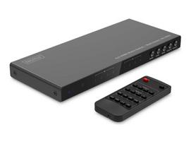Digitus 4x2 HDMI Matrix Switch/Multi-Viewer, 4K/30Hz | DS-55345 | Black|DS-55345