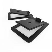 KANTO AUDIO DESKTOP SPEAKER STANDS FOR LARGE SPEAKERS - BLACK (PAIR)|S6