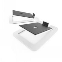 KANTO AUDIO DESKTOP SPEAKER STANDS FOR LARGE SPEAKERS - WHITE (PAIR)|S6W