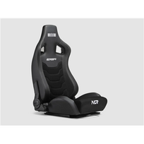 Next Level Racing | PU Leather and Suede | Reclining Seat | ERS4 Elite PU Leather & Suede Edition | Black|NLR-E053