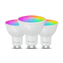 Nanoleaf Essentials Matter Wi-Fi Smart Bulb, 3pcs | GU10 | RGBCW|N7502B02-3GU10