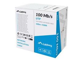 LANBERG Lan Cable 100mb/s UTP 100m CCA|LCU5-10CC-0100-S