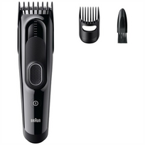 Braun Hair Clipper | HC5510 Series 5 | Cordless | Number of length steps 9 | Black|HC5510