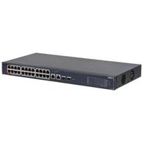 Switch|DAHUA|DH-SG4028LP|26xGigabit Ethernet (copper) ports quantity|2xSFP module slots quantity|4xPower over Ethernet (PoE) ports quantity|Total Power over Ethernet (PoE) budget 240 W|SG4028LP|SG4028LP
