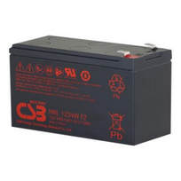 CSB Battery Battery 12V 9Ah 34W Pb F2 | HRL1234W|CSB-HRL1234W
