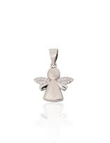 Sidabro pakabukas „Angelas“ su cirkoniais, 925 sidabras