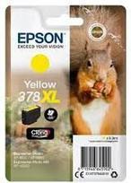 Kasetė rašaliniams spausdintuvams epson originalus rašalas c13t37944010, 378xl, geltonas, 9,3 ml, epson xp-15000