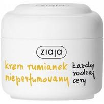 Ziaja Ramunėlių kremas be kvapo veidui, visų odos tipų, 50 ml.