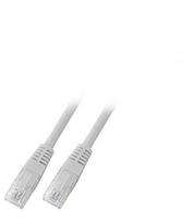 EFB Elektronik K8100GR.20, 20 m, Cat6, U/UTP (UTP), RJ-45, RJ-45, pilka