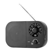Nešiojama AM/FM/SW/VHF radija su garsiakalbiu ir ausinių lizdu