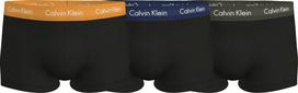 Vyriški trumpikės Calvin Klein LOW RISE TRUNK 3 poros, juodos 0000U2664G 1TU 45439 XL, XL