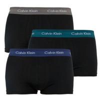 Calvin Klein vyrų žemos talijos bokseriai (3 vnt) – juodi – U2664G-SZN