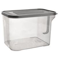 Birių produktų konteineris PILKAS 1,7 l, 19 x 13,5 x 10 cm