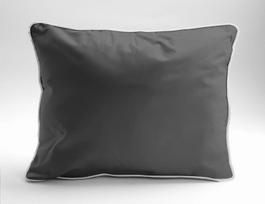 Grynos medvilnės Macosatin pagalvės užvalkalas 50x60 C. Premium pilka