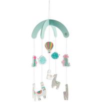 Bieco Wooden Mobile karuselė lopšeliui 0 m+ Llama 1 vnt.