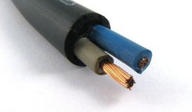 Instaliacinis gumuotas kabelis ELPAR (H05RR-F) 2 x 1,5 mm², 100 m