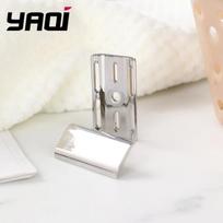 YAQI Ghost 90SB Safety Razor Head 316 Stainless Steel Polished 0.90mm Blade Gap Stainless Steel Beard Razor and Shaving Soap Kit