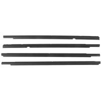 4 vnt. Automobilio Weatherstrip Durų Sandarinimo Juosta 5727A005 Priekinio Galinio Langų Apdailos Juostos Pakeitimas Mitsubishi Lancer 2008-2017 juoda