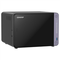 QNAP Cost-effective 6-bay 10GbE NAS | TS-632X-4G | Alpine | AL524 | Processor frequency 2 GHz | 4GB | DDR4 SODIMM | 120W adapter (12VDC), 100-240VAC|TS-632X-4G