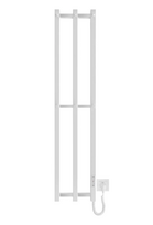 Elektrinis rankšluosčių džiovintuvas Hygge Slim 117x25 cm, HF-SLIM-1170250-WM, baltas matinis