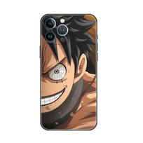 Tinka IPhone16 Mobiliojo Telefono Dėklui Madingas Vyriškas Naujas ONE PIECE Animacinis Personažas Luffy Sauron Mobiliojo Telefono Dėklas iPhone13