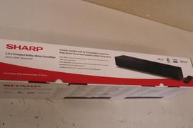 SALE OUT. SALE OUT. Sharp 2.0.2 Compact Dolby Atmos Soundbar | HT-SB700 | 140 W | DEMO | Bluetooth | Black | Wireless connection
