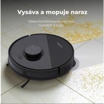 AENO RC5S Robotas siurblys 2in1 Žemėlapis 4000Pa Automatinis bakas Black | ARC0005S | 5291485013233