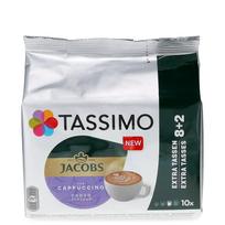 Kavos kapsulės Jacobs Tassimo Cappuccino Choco 10 kap.