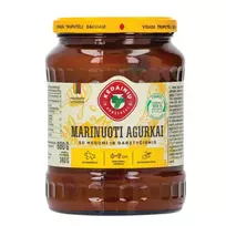 Marinuoti agurkai su medumi ir garstyčiomis KĖDAINIŲ, 340 g