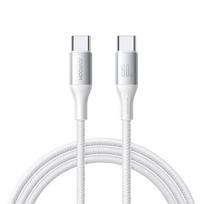 USB kabelis Joyroom S-A28 USB-C to USB-C 60W 1.0m baltas