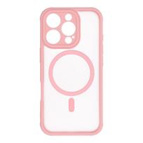 FULL MATTE MAG COVER case compatible with MagSafe for IPHONE 16 Pro light pink