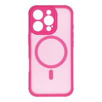 FULL MATTE MAG COVER case compatible with MagSafe for IPHONE 16 Pro in pink