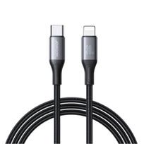 USB kabelis JOYROOM (S-A28) "USB-C (Type-C) to Lightning Cable" (30W 1m) juodas
