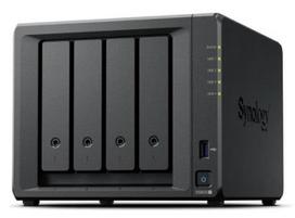 Synology NAS | DS925+ | AMD Ryzen | V1500B | Processor frequency 2.2 GHz | 4GB | DDR4 ECC SODIMM | Black|DS925+